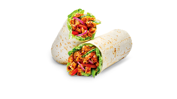 Wrap-Platte Chicken Teriyaki sortenrein für 5-7 Personen
