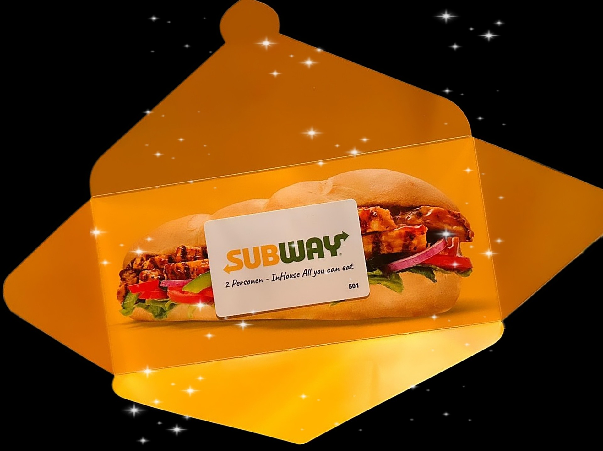 Ein "InHouse - All you can eat" Gutschein für 2 Personen